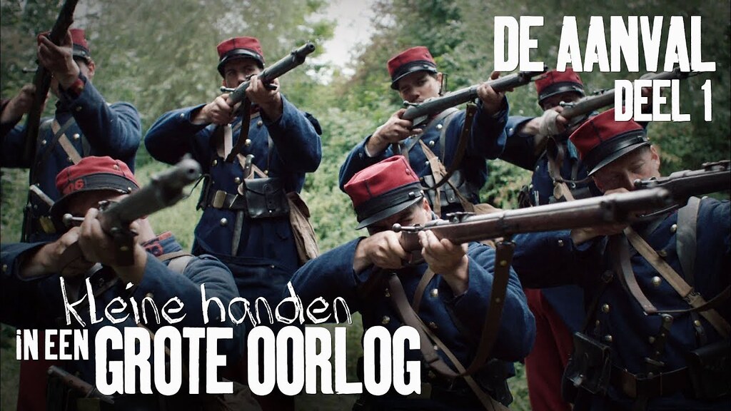 Kleine handen in een grote oorlog