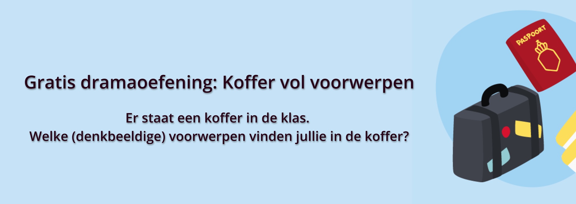 Koffer vol voorwerpen