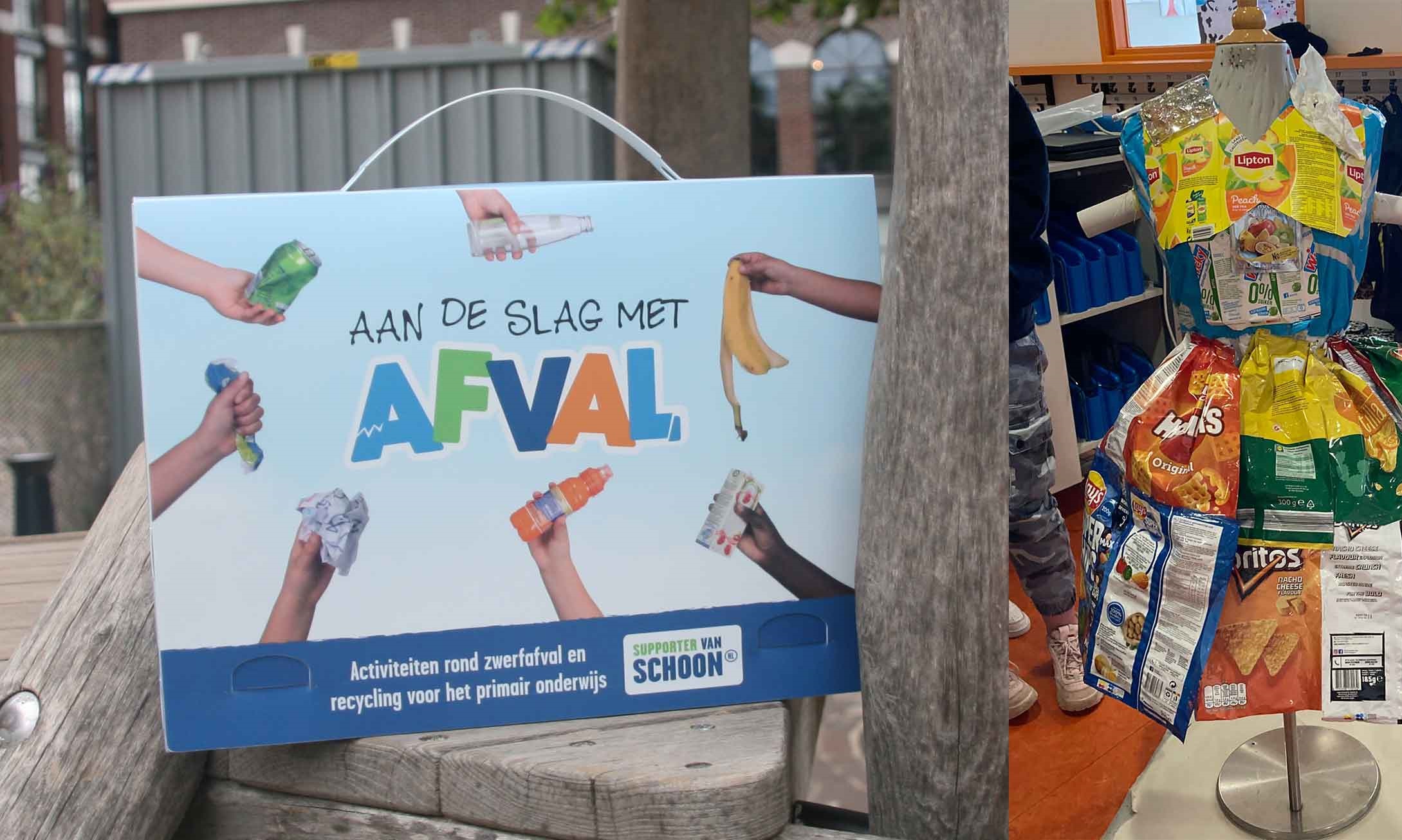 Ga naar de afvalkoffer