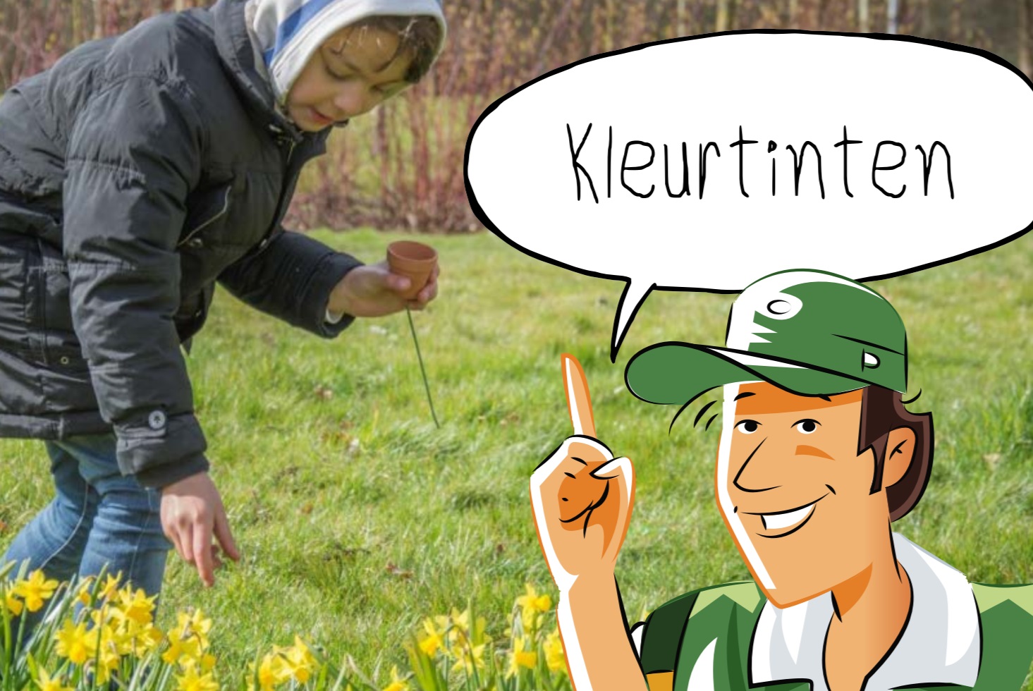 Kleurtinten: Verzin de kleur | groep 1-6