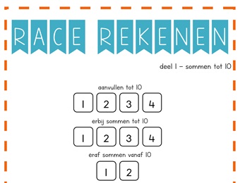 Werkboekje rekenen groep 3 en 4