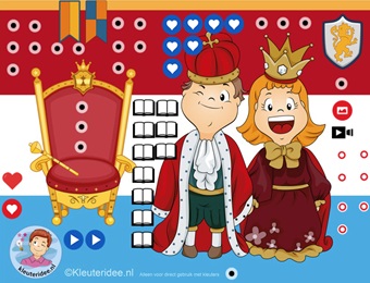Koningsdag - Kleuteridee.nl