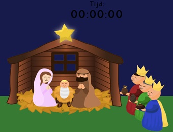 Kerststal-timer