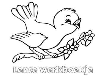 Werkboekjes lente - Minipret