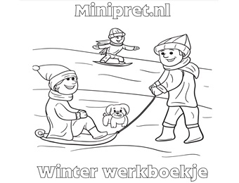 Werkboekjes winter - Minipret